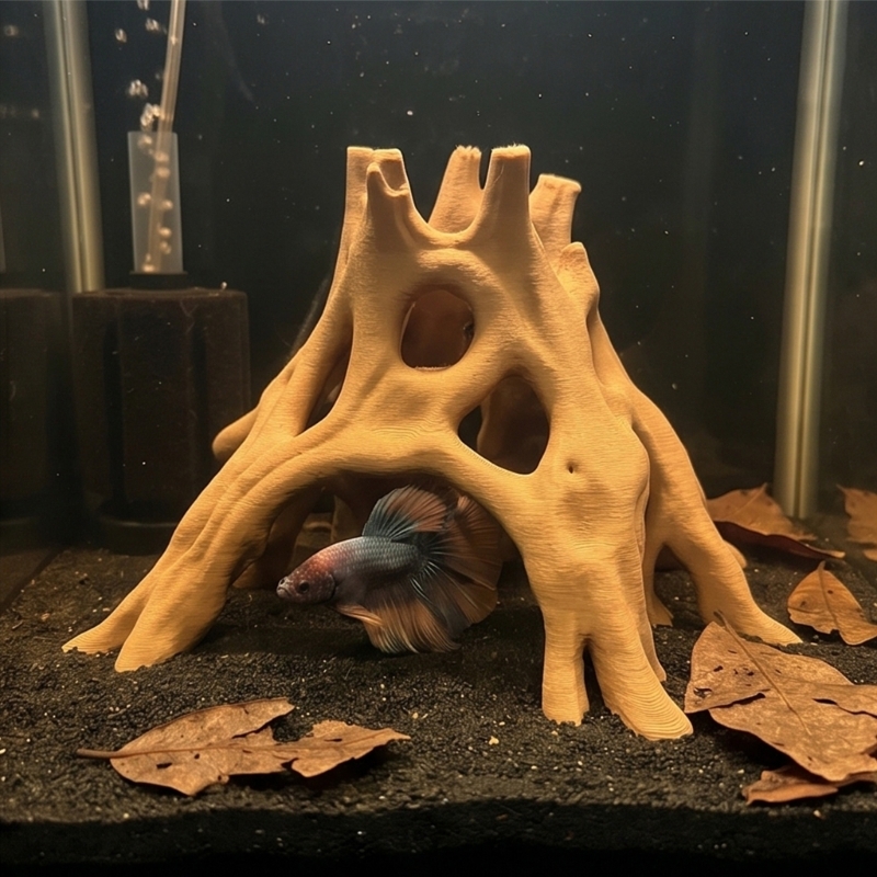 Aquarium Planted Soil - Природные корни, пещера, убежища для рыб,
