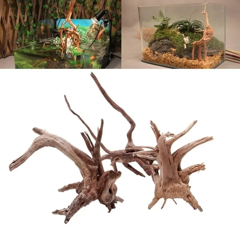 Aquarium Planted Soil - Натуральный ствол дерева Driftwood аквариум для