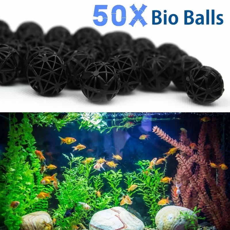 Aquarium Planted Fish - 50 шт. 16 мм биофильтрующие шарики