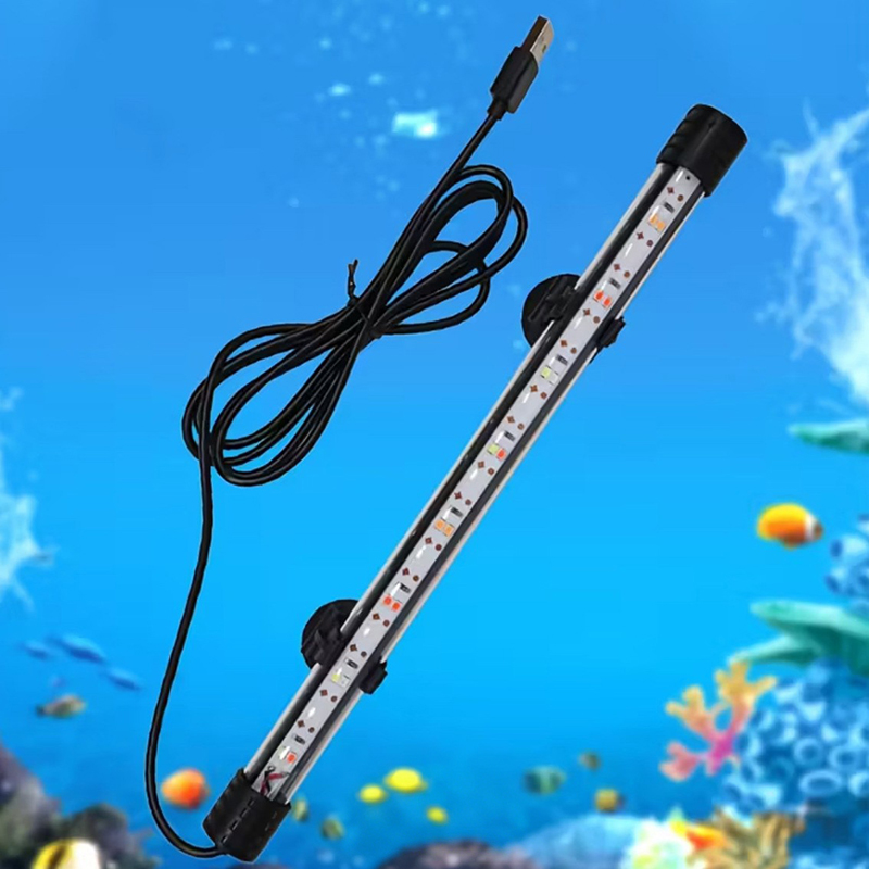 Aquarium Plant Display - 17-47 см USB-разъем для аквариума, светодиодный
