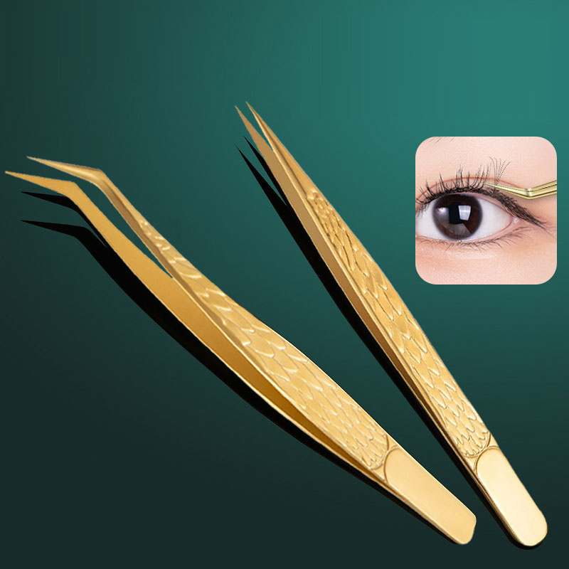 Planted Clip Tweezers - 2 шт., пинцет для наращивания накладных