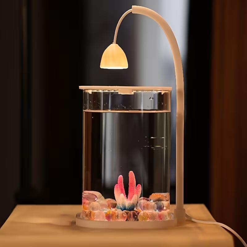 360 °   Панорамный прозрачный  – обзор и цена Planted Aquarium For Betta