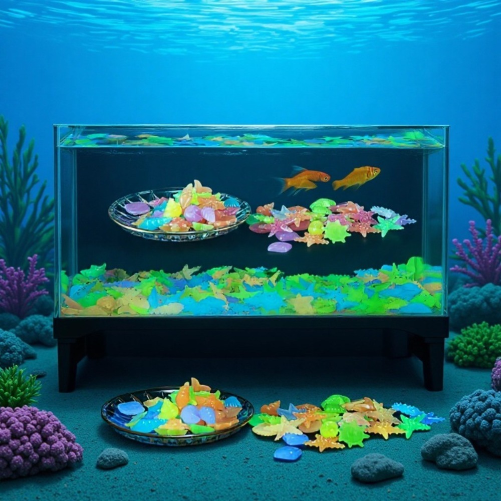 Светящиеся океанские камни, фл – обзор и цена Aquarium Plant Display