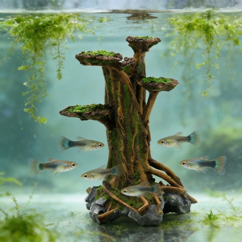 Искусственное дерево из мха, д – обзор и цена Planted Aquarium Moss