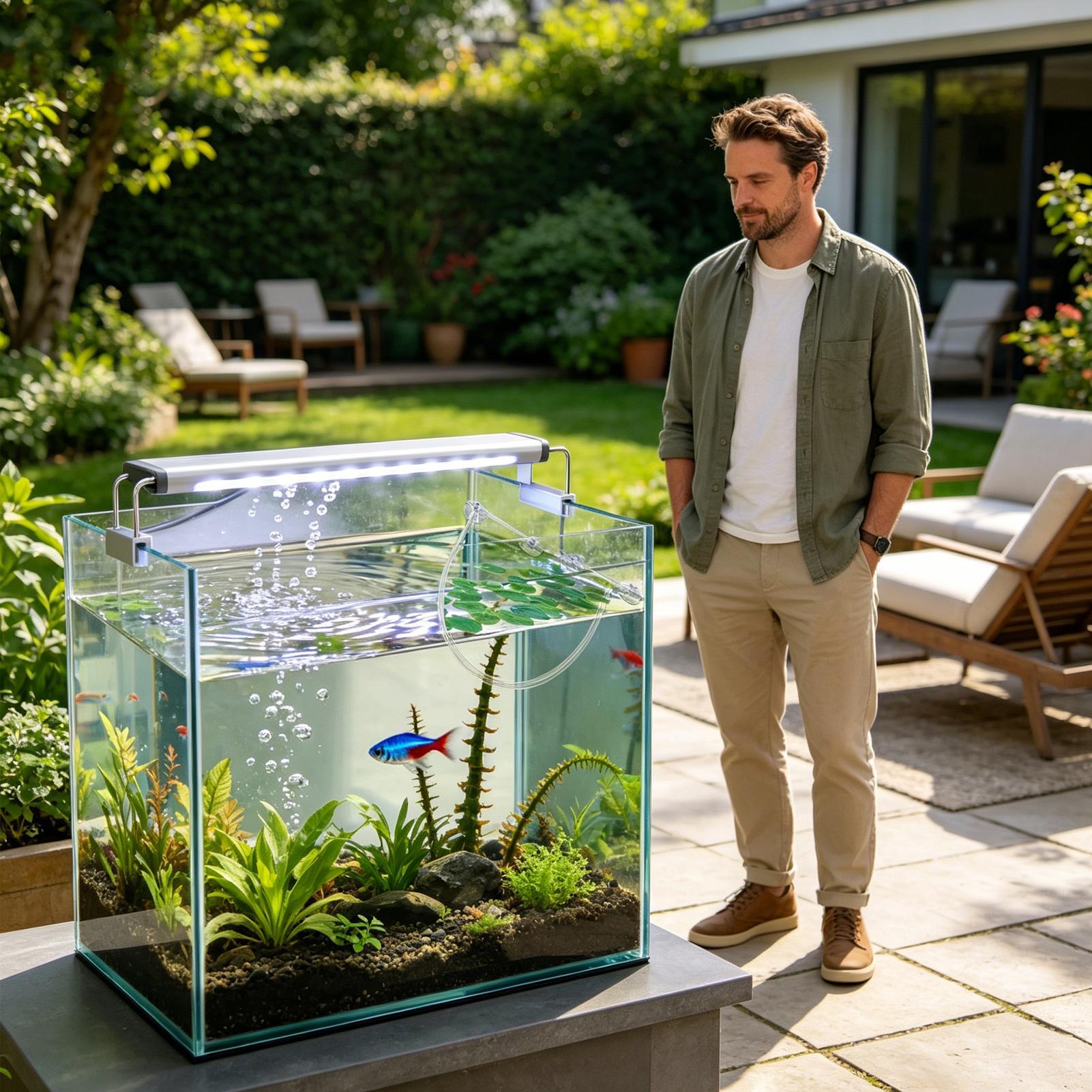 Автоматически регулируемый по  – обзор и цена Planted Aquarium For Betta